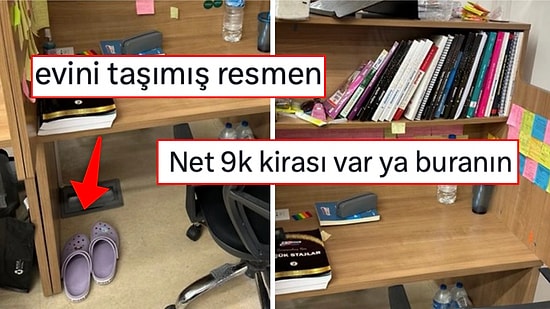 Kütüphanede Yer Tutayım Derken Bi' Taşınmadığı Kalan Tıp Öğrencisi Sabırları Zorladı