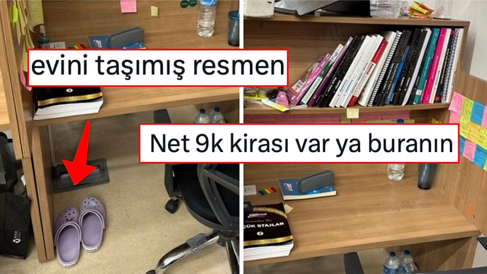 Kütüphanede Yer Tutayım Derken Bi' Taşınmadığı Kalan Tıp Öğrencisi Sabırları Zorladı