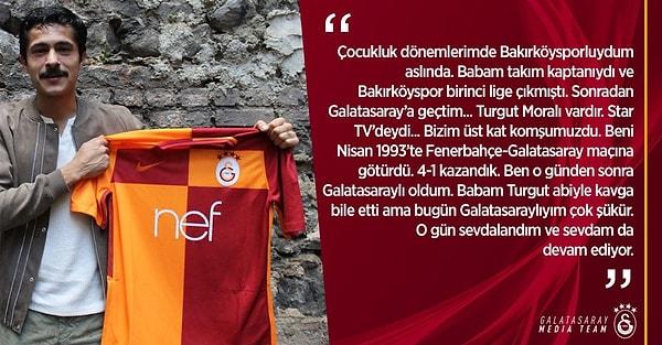 Kendisi koyu bir Galatasaray taraftarı olan İsmail Hacıoğlu, babasının aksine sarı-kırmızılı kulübe gönül veren kişilerden.