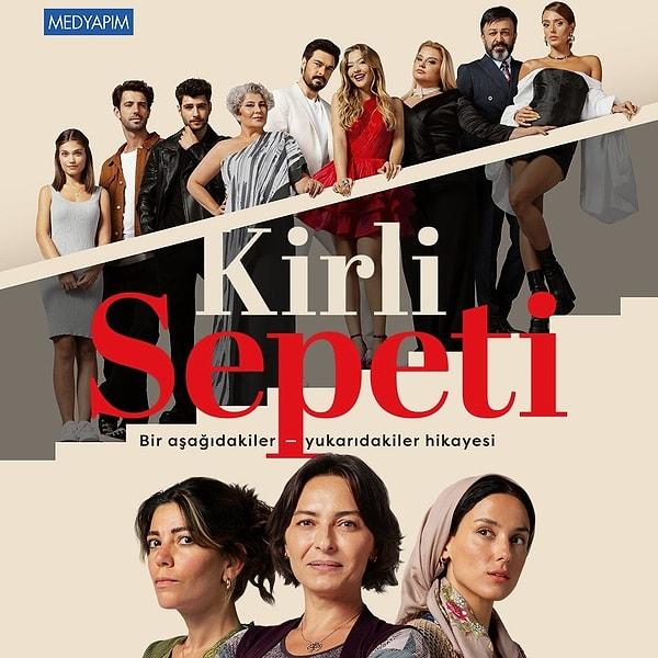 Sezonun en çok ses getiren yapımlarından biri olan Kirli Sepeti'nde zengin muhitlerden birinde çalışan hizmetçi kadınların hikayesi konu alınıyor.