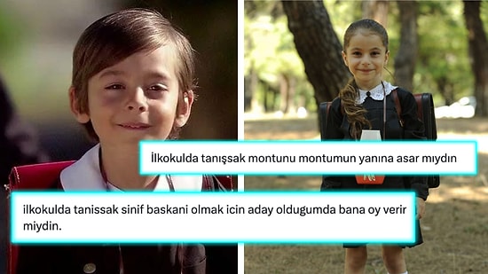 Hayatlarının Aşkıyla "İlkokulda Tanışsalar" Neler Olurdu Akımına Yorum Yağdı