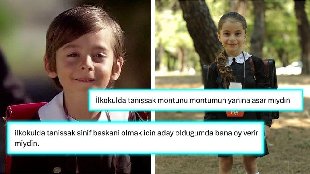 Hayatlarının Aşkıyla "İlkokulda Tanışsalar" Neler Olurdu Akımına Yorum Yağdı