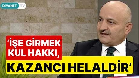 Din İşleri Yüksek Kurulu Üyesi Bozkurt'tan Skandal 'Torpil' Açıklaması! 'İşe Girmek Kul Hakkı, Kazancı Helal'