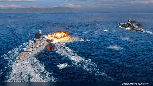 World of Warships bizleri enfes deniz savaşlarının tam göbeğine koyuyor.