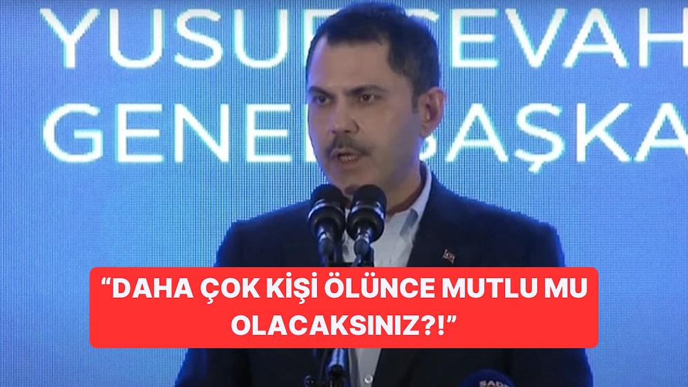 Murat Kurum Depremde Vefat Edenler Hakkında Söylediklerini Hatırlatan Muhabire Çok Sinirlendi