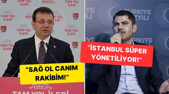 Ekrem İmamoğlu, Murat Kurum'un 'Gaflarına' Teşekkür Etti: "Vallahi Onun Dediği Doğruymuş!"