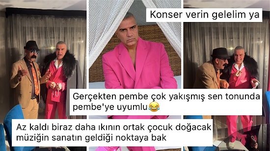 Berdan Mardini ile Tivorlu İsmail'in 'Hep Yek' Setinde Bir Araya Geldiği Anlar Hepimizi Güldürdü!