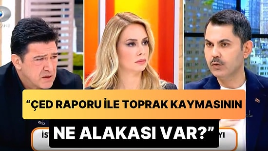 Murat Kurum: 'ÇED Raporu ile Toprak Kaymasının Ne Alakası Var?'