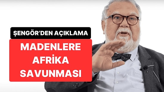 Maden Faciası Sonrasında Tepki Çeken Celal Şengör’den Açıklama: Afrika’dan Örnek Verdi