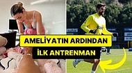 Bireysel Antrenmanlara Başlayan Fenerbahçeli Luan Peres'in Diz Kapağının Görüntüsü Taraftarları Üzdü