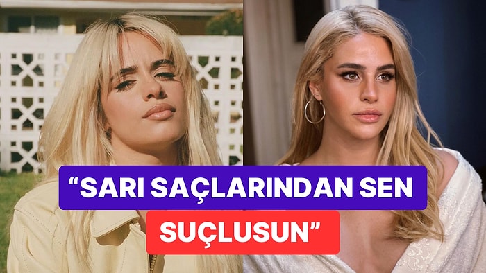 Artık Sarışın Olmaya Karar Veren Camila Cabello Yeni Tarzıyla Oyuncu Büşra Pekin'e Benzetildi