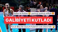 Eczacıbaşı Dynavit CEV Şampiyonlar Ligi'nde Yarı Finale Bir Adım Daha Yaklaşırken Faruk Başkan Sahaya İndi