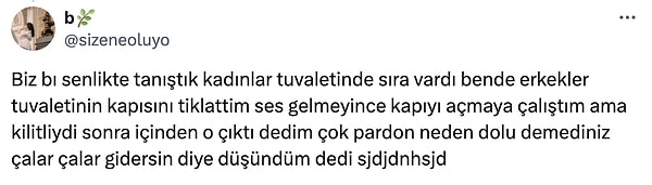 Birbirinden aşık kullanıcılar da tanışma hikayelerini anlattı.