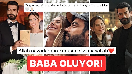 Oyuncu Murat Ünalmış Eşi Nutiye Akar'ın Doğum Gününü Kutlarken Baba Olduğu Müjdesini Paylaştı!