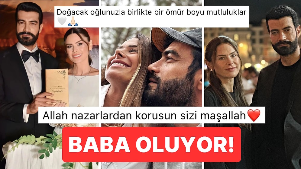 Oyuncu Murat Ünalmış Eşi Nutiye Akar'ın Doğum Gününü Kutlarken Baba Olduğu Müjdesini Paylaştı!