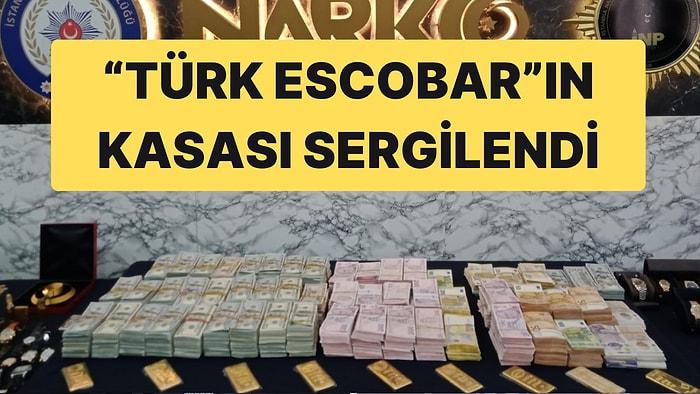 “Türk Escobar”ın Kasası: Paralar, Altın Setleri, Lüks Saatler ve Silahlar Sergilendi