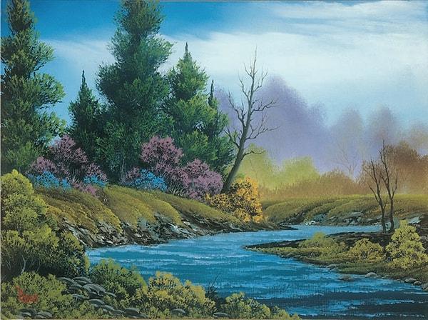 Ross'un resimleri, genellikle basit teknikler ve neşe dolu renklerle oluşturulmuş. Dağlar, ağaçlar, göller ve nehirler gibi doğa unsurlarını resimlerinde sıkça kullanan Ross, pozitif enerjisi ve sakinleştirici etkisiyle izleyiciler arasında popülerliğini koruyor.