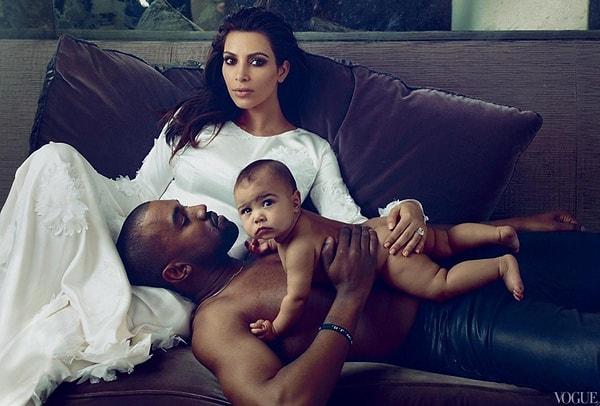 Their daughter, North West, born in 2013, had already been likened to her father from the day she was born.