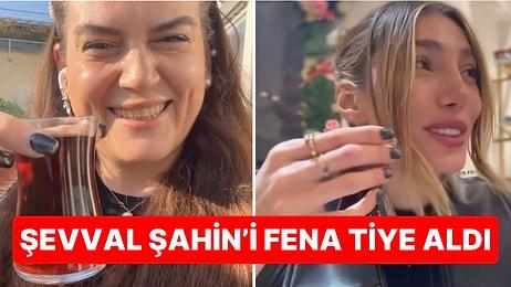 Aşk Yeniden'in Şaziment'i Miray Akovalıgil Şevval Şahin'in Yarı Türkçe Yarı İngilizce Konuşmasını Tiye Aldı