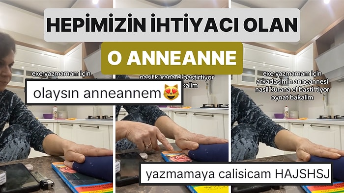Hepimizin İhtiyacı Olan Anneanne: Torununun Arkadaşı Eski Sevgilisine Yazmasın Diye Kuran'a El Bastırdı