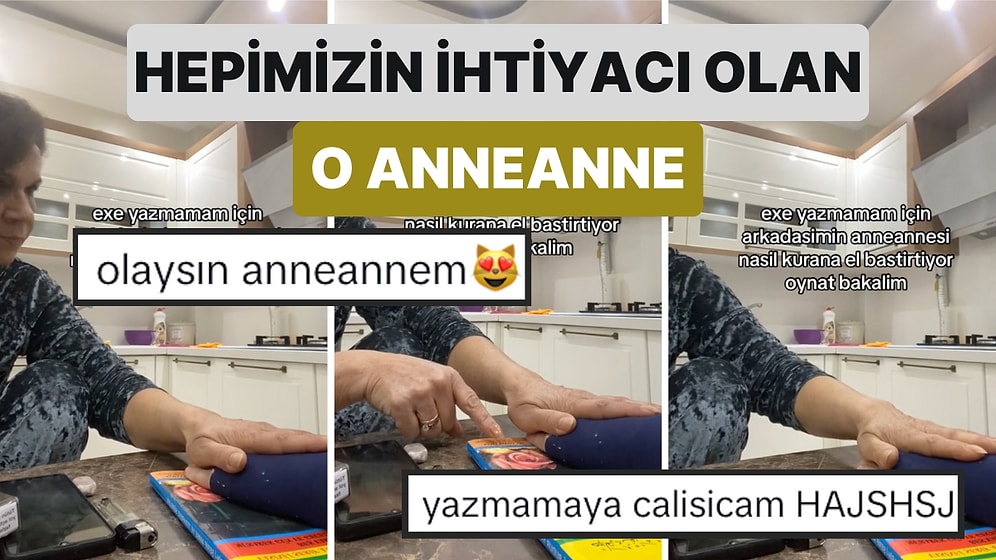 Hepimizin İhtiyacı Olan Anneanne: Torununun Arkadaşı Eski Sevgilisine Yazmasın Diye Kuran'a El Bastırdı