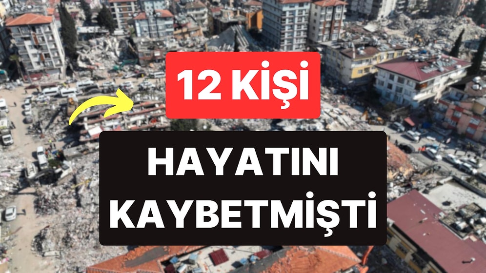 12 Kişi Hayatını Kaybetmişti: Hatay'daki Emek Apartmanı ile İlgili Yeni Gelişme