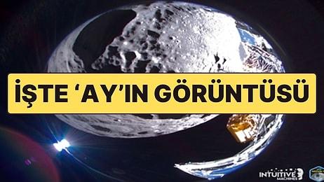 ABD’nin Uzay Aracı Odysseus ‘Ay’ın Görüntüsünü Paylaştı