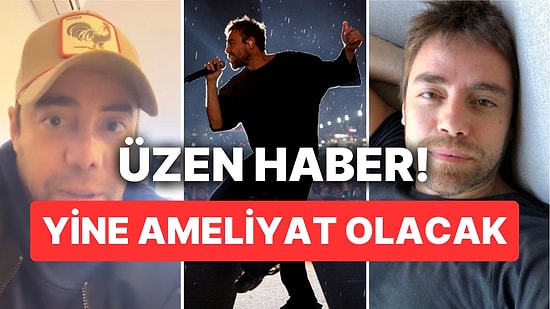 Tüm Konserlerini İptal Eden Murat Dalkılıç Kötü Haberi Duyurdu: 9. Kez Ameliyat Olacak