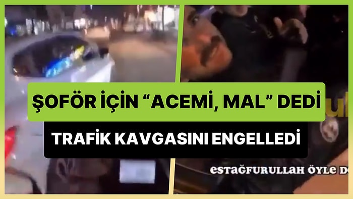 Kavga Edecekken Yolcu Koltuğunda Oturan Kişinin Şoför İçin 'Bu Acemi, Mal' Denemesi ile Tatlıya Bağlanan Olay