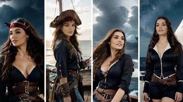 Hepimizi Kaptan Jack Sparrow hayranı yapan Karayip Korsanlar filminde oynasaydı...