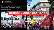 Montaj mı? İBB Haber'in Yaptığı Ekrem İmamoğlu Mitingindeki Bayrak Paylaşımı Gündem Oldu!