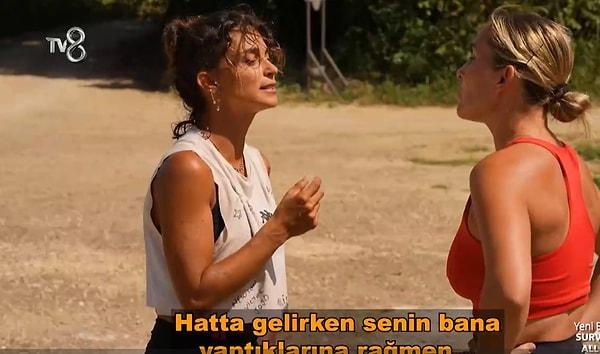 Survivor'da Sema yarışmaya dahil olduğu andan itibaren Pınar ve Sema arasında bir gerilim söz konusuydu.