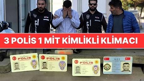 Adana'da 3 Polis, 1 MİT Kimliği İle Gezen Klimacıdan İlginç Savunma!