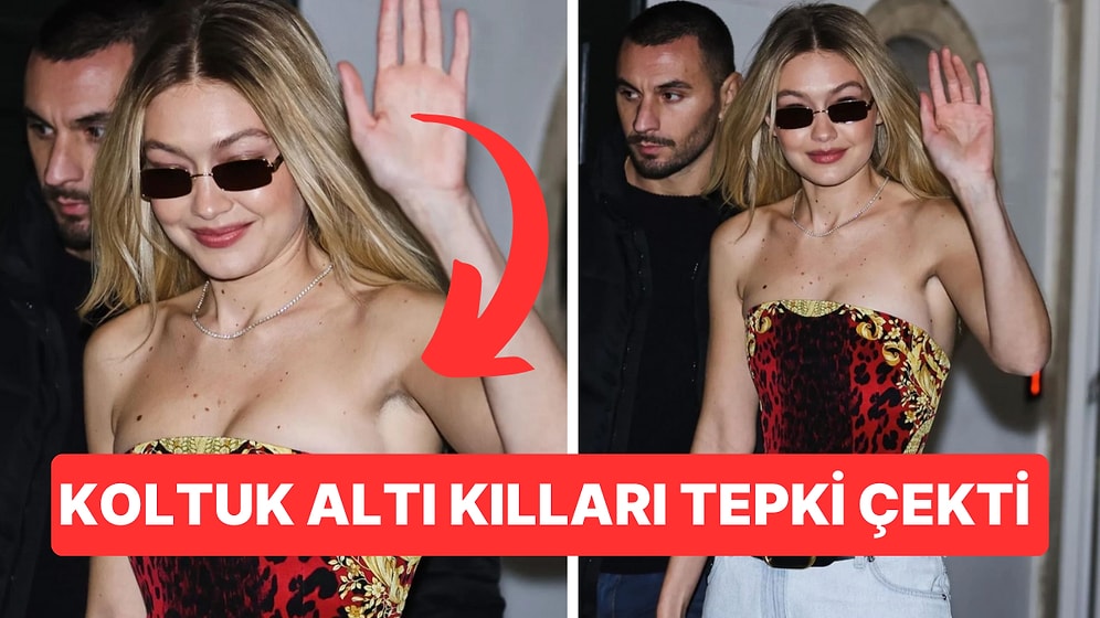 Podyumun Tozunu Attırdıktan Sonra Kameralara El Sallayan Gigi Hadid'in Koltuk Altı Kılları Olay Oldu