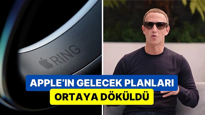 Akıllı Yüzükler Gözlükler ve Kulaklıklara Gelecek Kameralar: Apple ile İlgili Önemli İddialar Ortaya Atıldı!