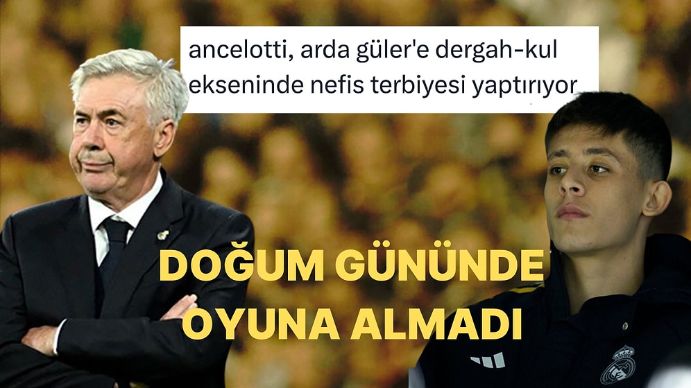 Arda Güler ve Ancelotti Arasındaki Toksik İlişkiyi Mizahla Marine Ederek Güldüren Kişiler