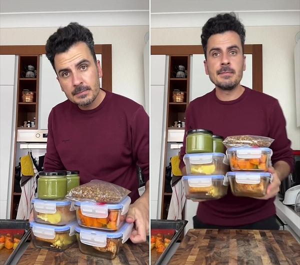Başarılarla dolu bir hayatı olan Sercan Şef, Instagram'da da bizlerin hayatını kurtarabilecek '1 saatte 1 haftalık yemek' serisi yapıyor ki tariflerini mutlaka denemeniz gerekiyor!