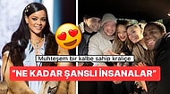 Rihanna Diyince Mütevazılık! Dünyaca Ünlü Yıldız Rihanna Yağmurun Altında Bekleyen Hayranlarını Arabasına Aldı