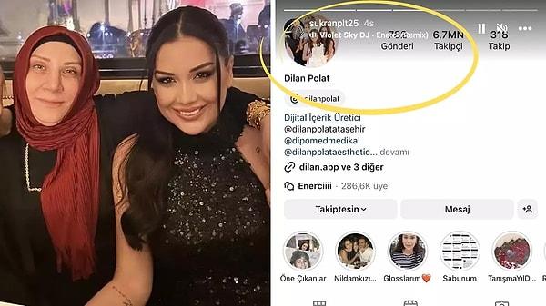 Çoğunlukla geride bıraktıkları aile ve arkadaşları isyankar paylaşımlarda bulunmaya devam ediyor: Hatta geçtiğimiz haftalarda kaynanası Şükran Polat, Dilan Polat'ın Instagram hesabının açıldığını 'müjdeledi'.