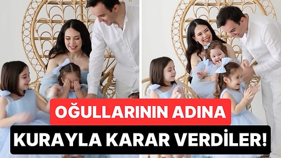 Üç Kızdan Sonra Erkeği Bulunca Şaşıran Tayyargiller, Bebeklerinin İsmini Kurayla Seçti!