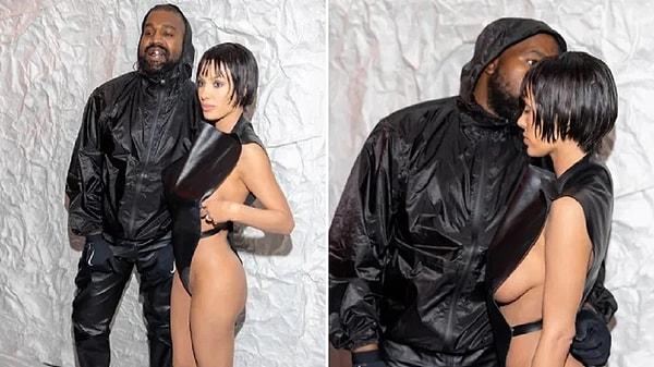 Kanye West her konuda ilgi çektiği gibi yeni eşi Bianca Censori'nin giyimi hakkında da oldukça fazla eleştiri topluyor.
