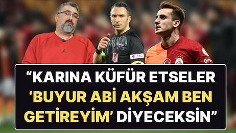 Serdar Ali Çelikler’in Galatasaray Maçının Hakemi Abdülkadir Bitigen’e Söyledikleri Büyük Tepki Çekti