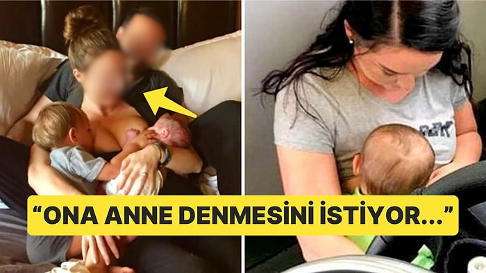 60 Yaşındaki Kaynanasının Sürekli Olarak Torununu Emzirmeye Çalışmasından Dem Vuran Kadın