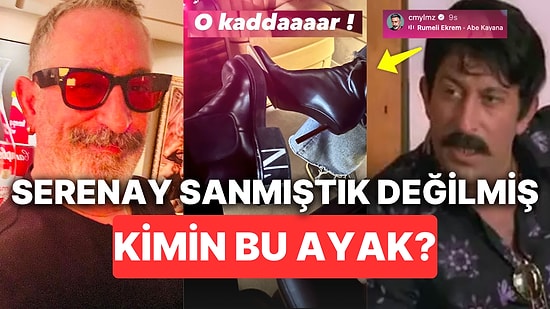 Cem Yılmaz'ın Ayakkabısının Topuğunu Gözümüze Soktuğu Yeni Gizemli Sevgilisi Merak Çıtamızı Arşa Değdirdi