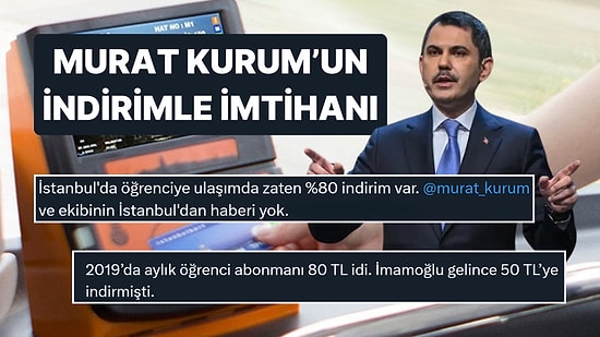 İBB Adayı Murat Kurum'un Canlı Yayında Abonman İndirim Vaadi, Zamma Dönüştü: Yorumlar Gecikmedi