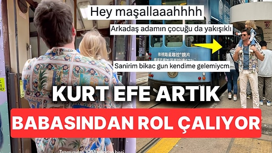 Kıvanç Tatlıtuğ ve Kurt Efe'nin Hong Kong Pozları Ortada Çıta Falan Bırakmadı