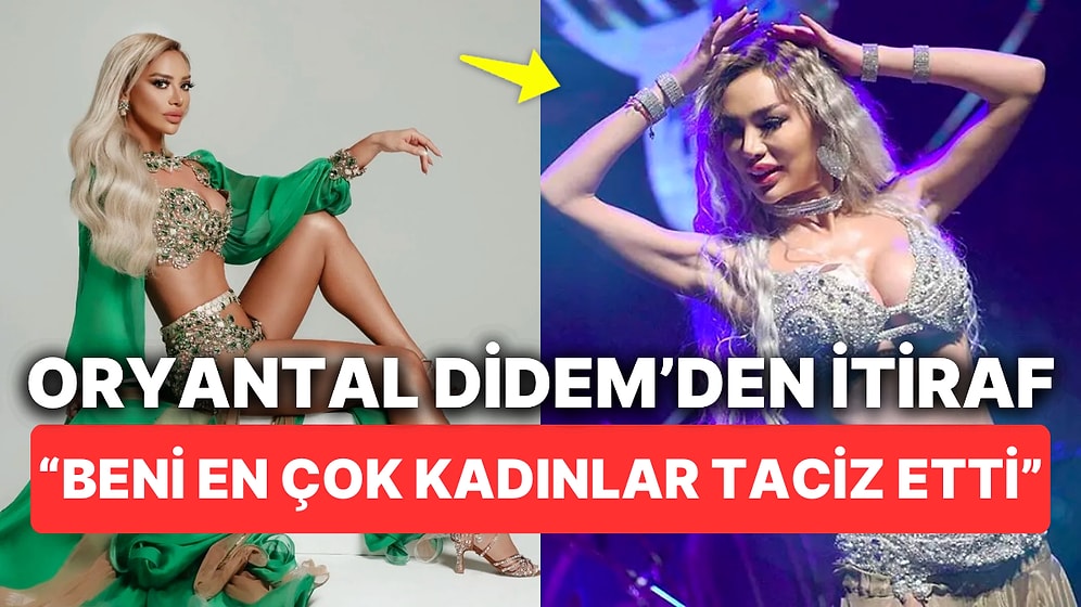Dansı Bırakan Oryantal Didem Para Takılırken Rahatsız Olup Olmadığını Taciz Cevabıyla Açıkladı