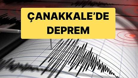 Çanakkale’de 4.6 Büyüklüğünde Deprem: İstanbul’dan da Hissedildi