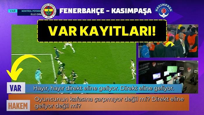 Fenerbahçe ve Galatasaray Maçlarındaki Penaltıların VAR Kayıtları Açıklandı!