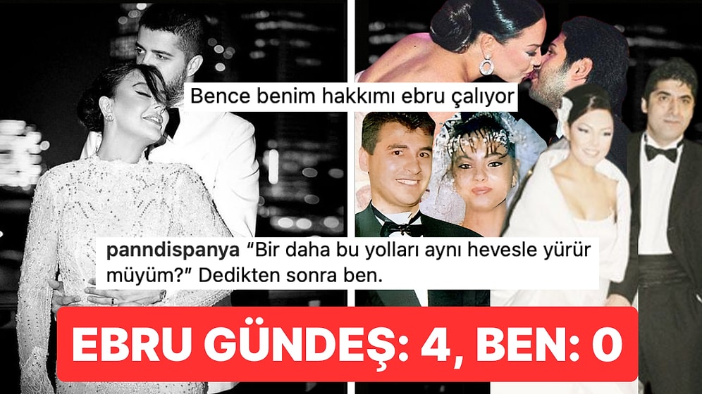 Bu Yolları Her Seferinde Aynı Hevesle Yürüyen Ebru Gündeş'in Gelinlikli Pozu Goygoycuların Diline Fena Düştü!